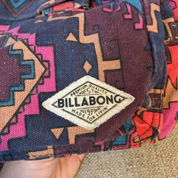 Billabong Aztec colorful backpack - Picture 2 of 4